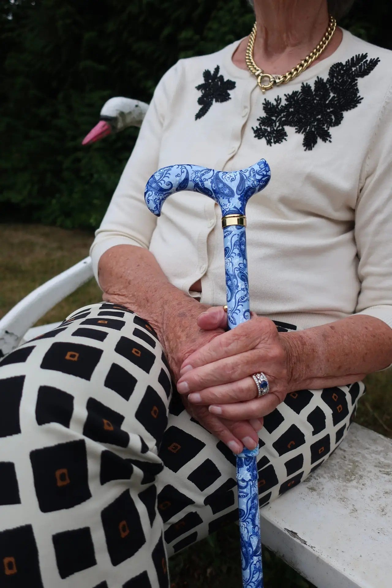 Walking Stick, Foldable and Adjustable