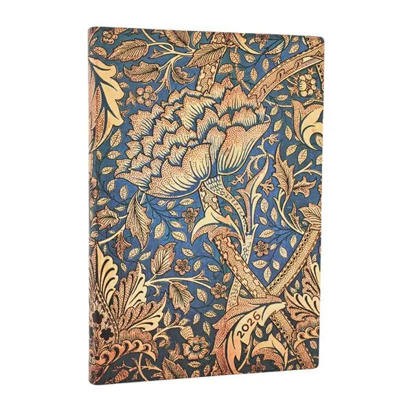 Paperblanks 2024 agenda softcover Morris WIndrush midi