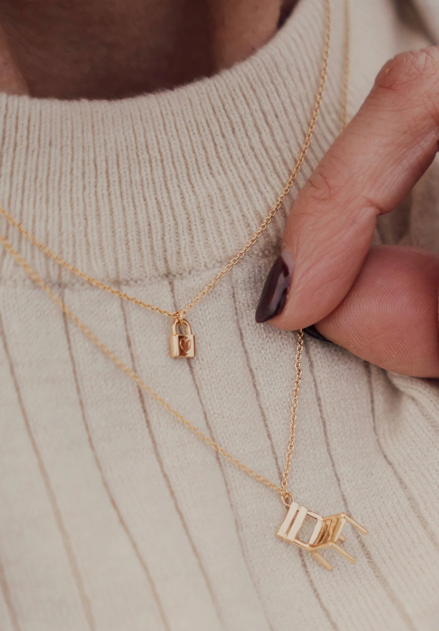 Aimée Necklace Paris Gold Plated