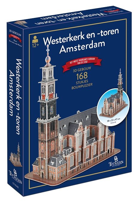 3D Amsterdam Westerkerk en - toren bouwpakket (NL)