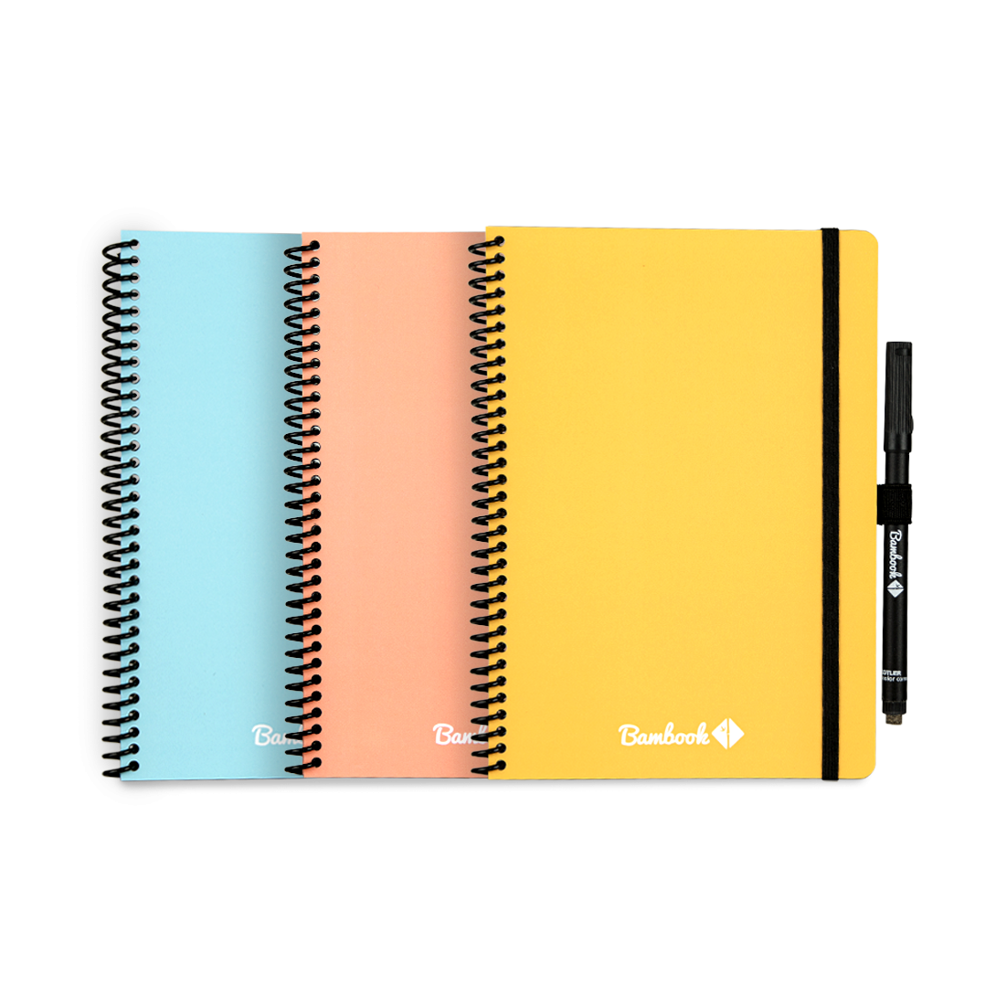 Bambook Soft Cover Erasable Notebook A5 Lined
