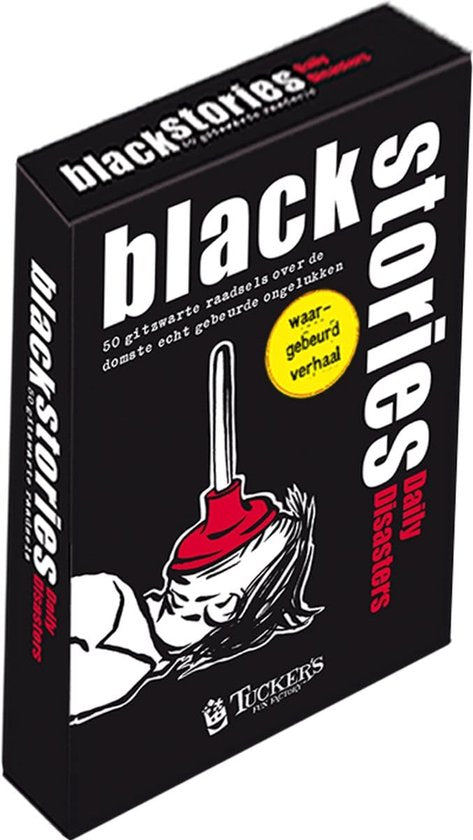 Black Stories Dagelijkse Rampspoed - 50 gitzwarte raadsels