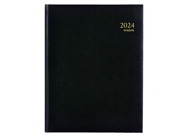 Brepols 2024 Diary Timing A5+ Weekly Black