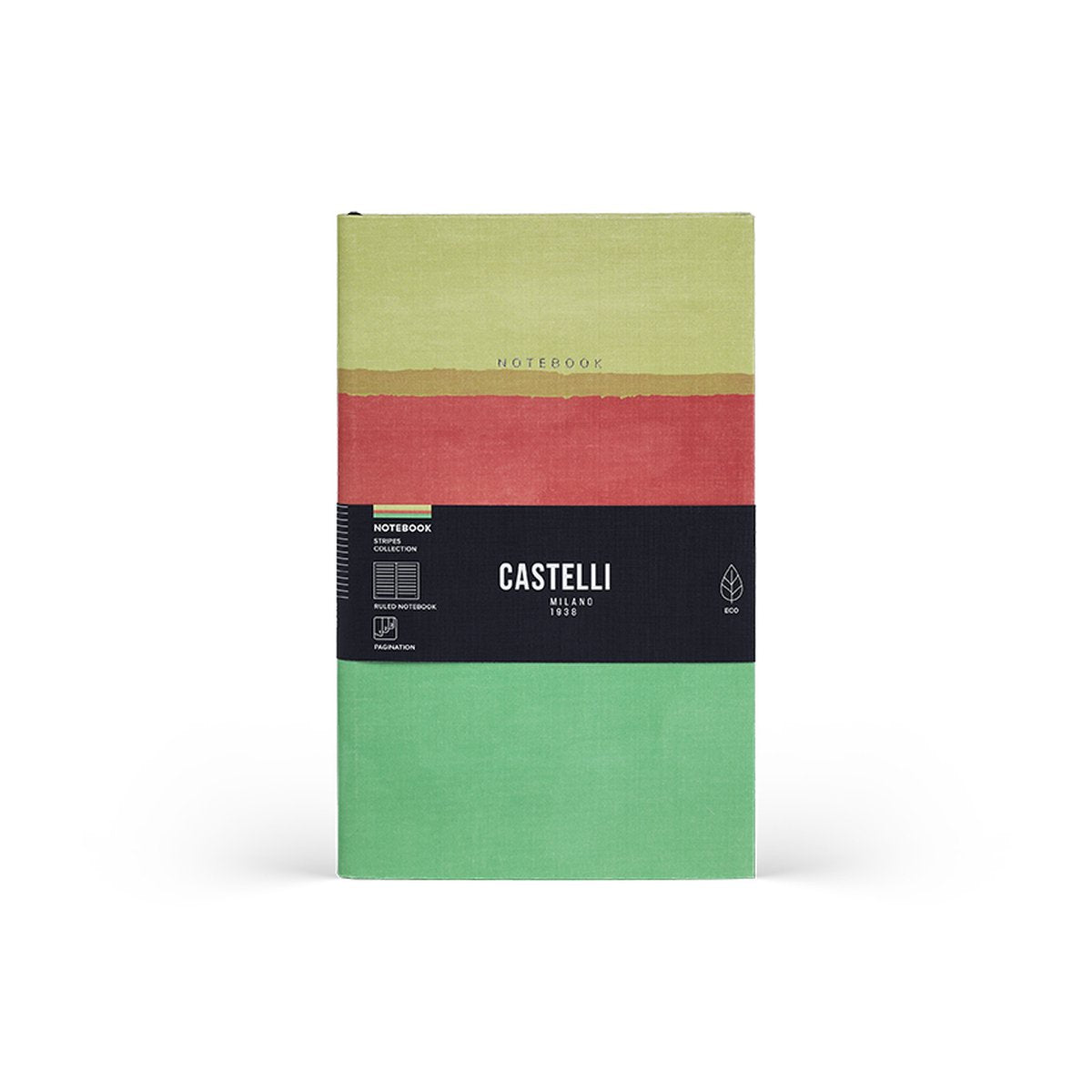 Notebook Castelli - Stripes Collection Eco