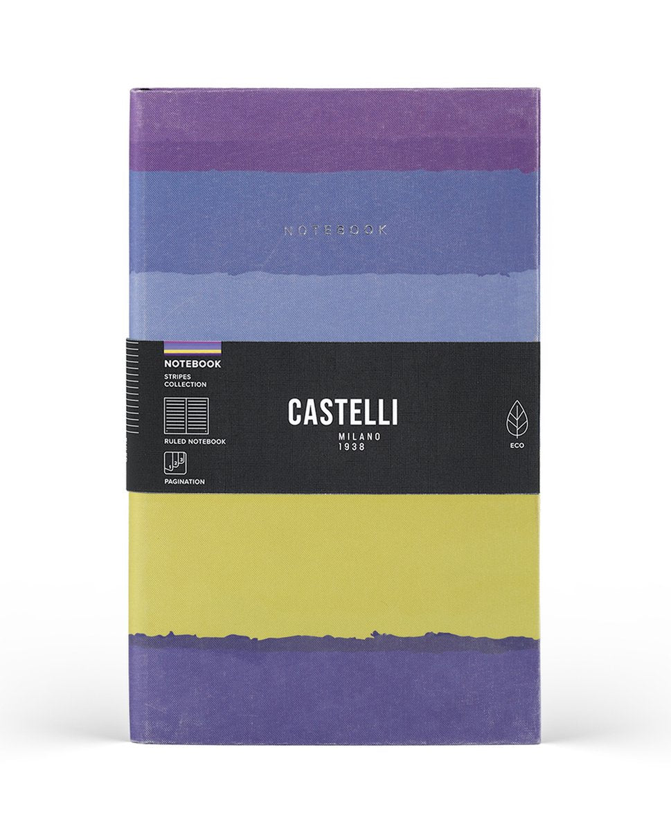 Notebook Castelli - Stripes Collection Eco