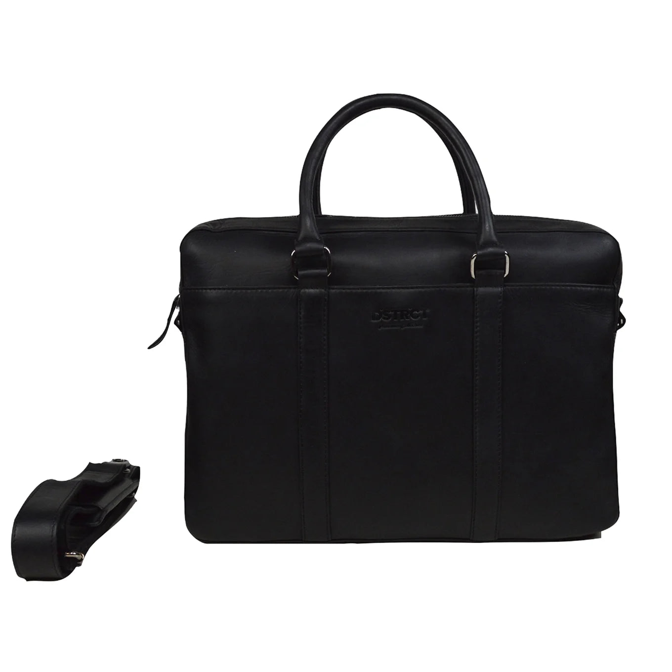 DSTRCT Leather Laptop Bag Premium 15.6"