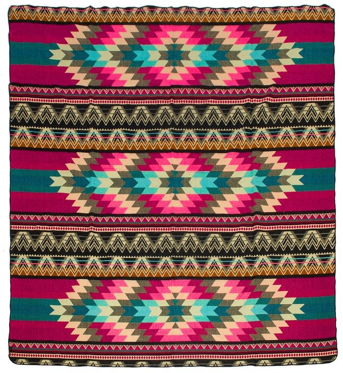 Alpaka Native Decke Antisana Rosa