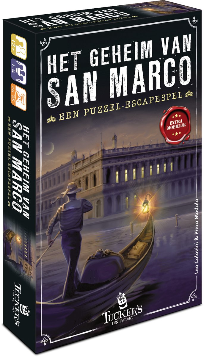 Escaperoom spel  Het geheim van San Marco NL