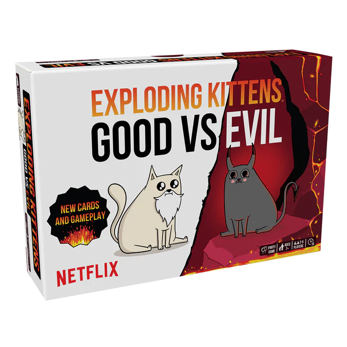 Exploding kittens (English): Good vs Evil