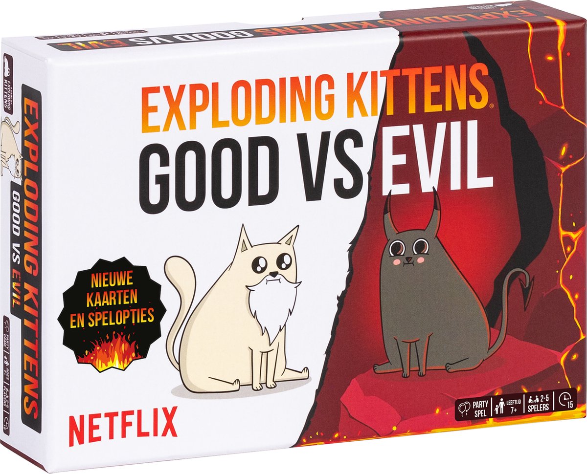 Exploding kittens Good vs Evil NL