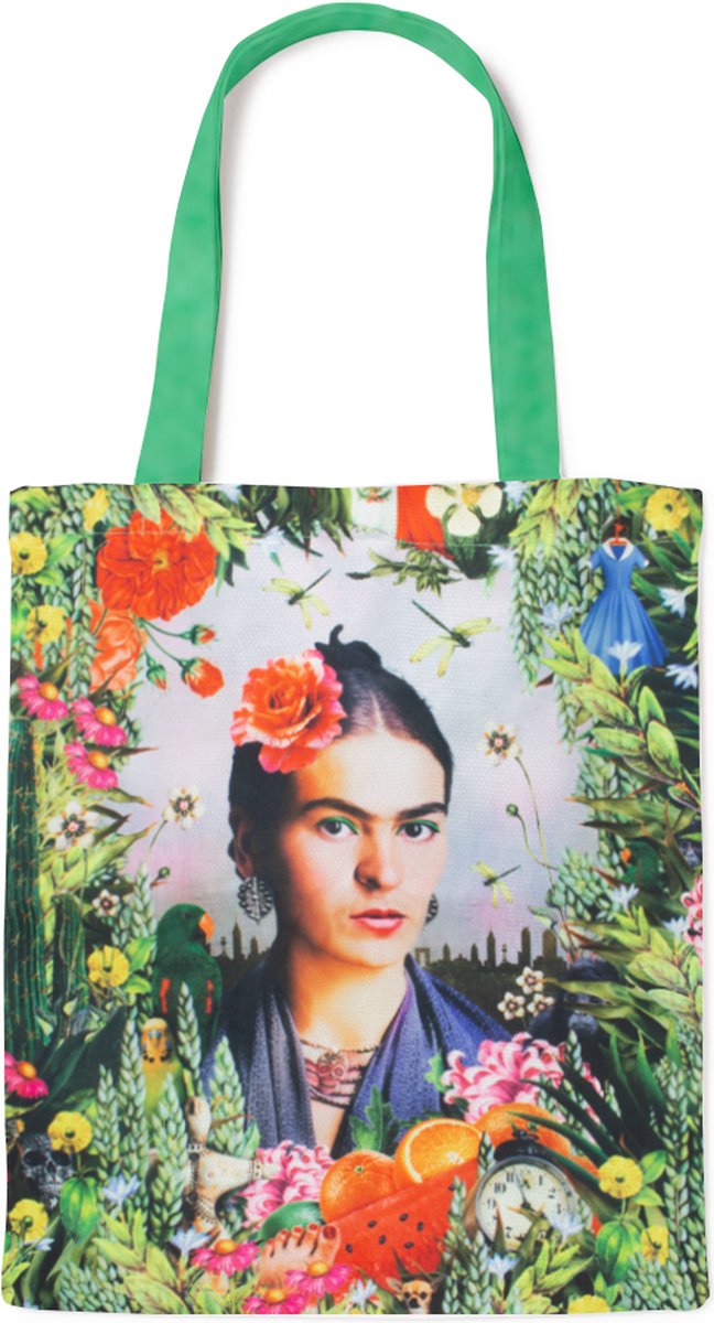 Baumwoll-Einkaufstasche – Frida Kahlo