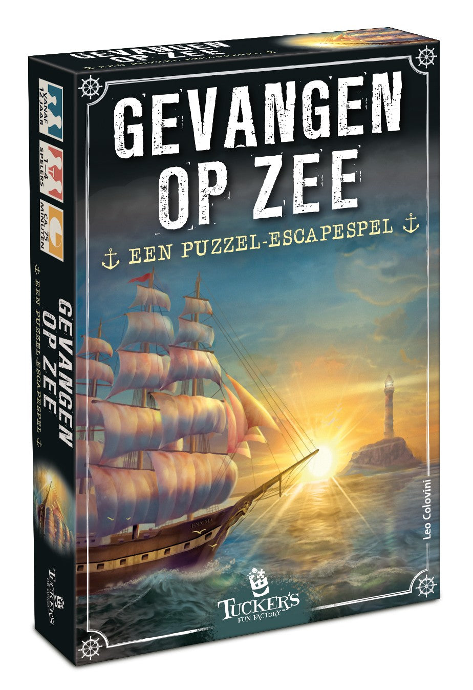 Escape Room Game Gevangen op Zee NL