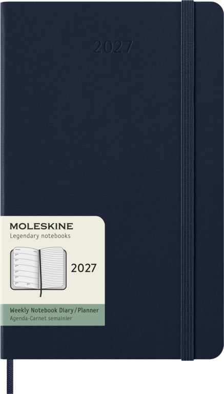 Moleskine 2027 Planer Hardcover Large Week + Notes