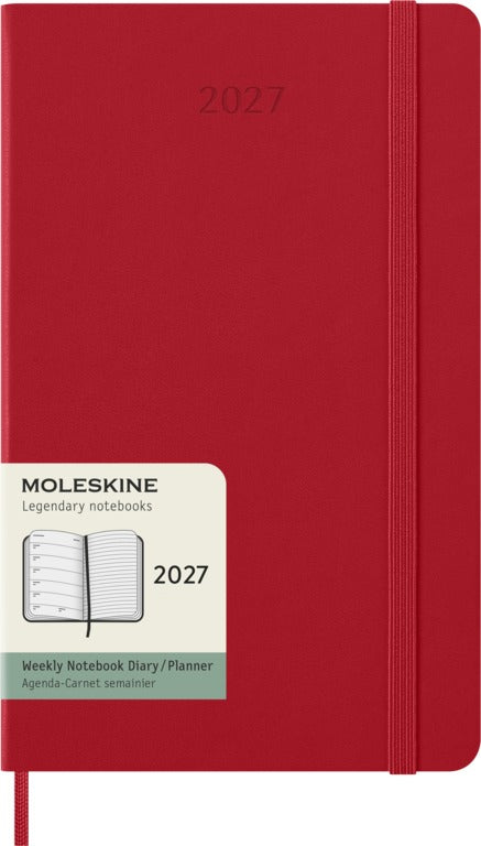 Moleskine 2027 Planer Hardcover Large Week + Notes