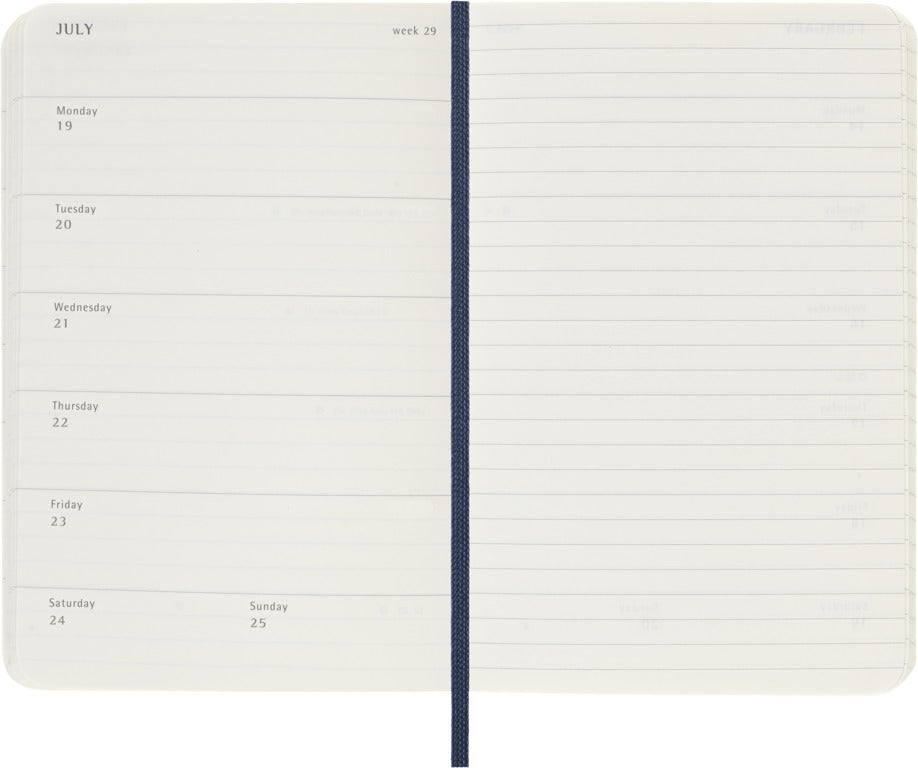 Moleskine 2027 Diary Hardcover Pocket Week + Notes