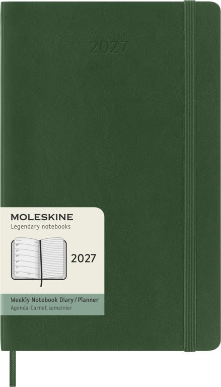 Moleskine 2027 Agenda Hardcover Large Week + Notes