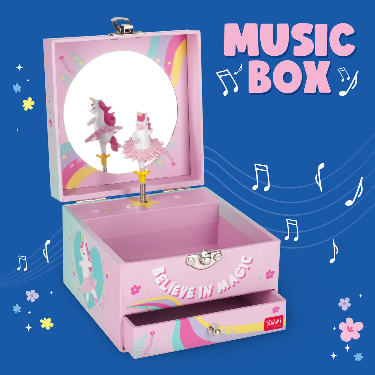 Unicorn Music Jewellery Box