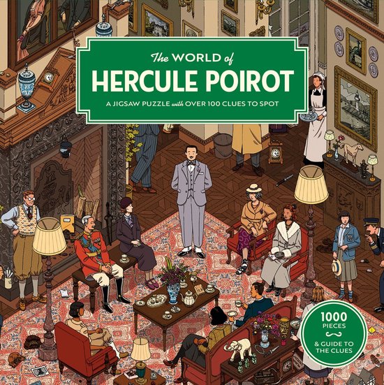 Legpuzzel De wereld van Hercule Poirot