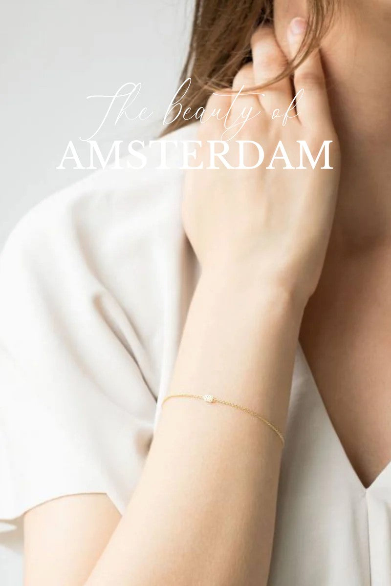 Amsterdam Jordaan Armband Verguld
