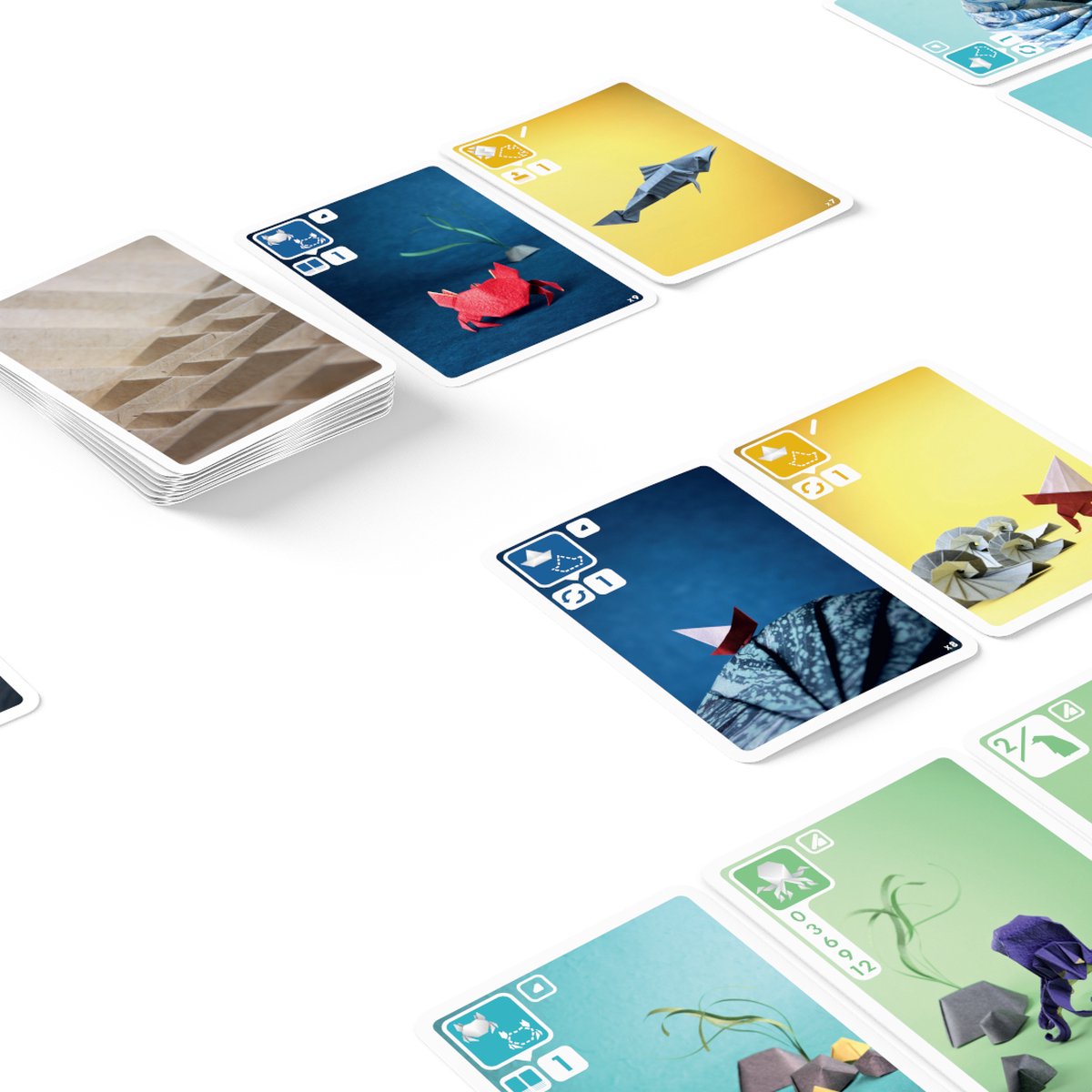 Zeezout en Papier kaartspel