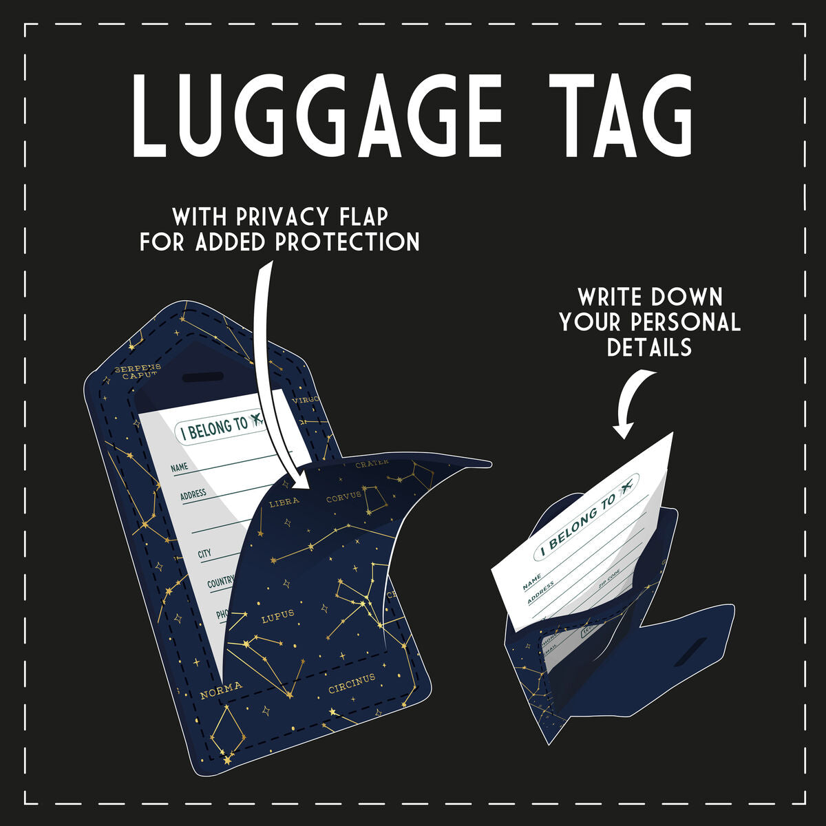 Travel Legami Luggage Tag