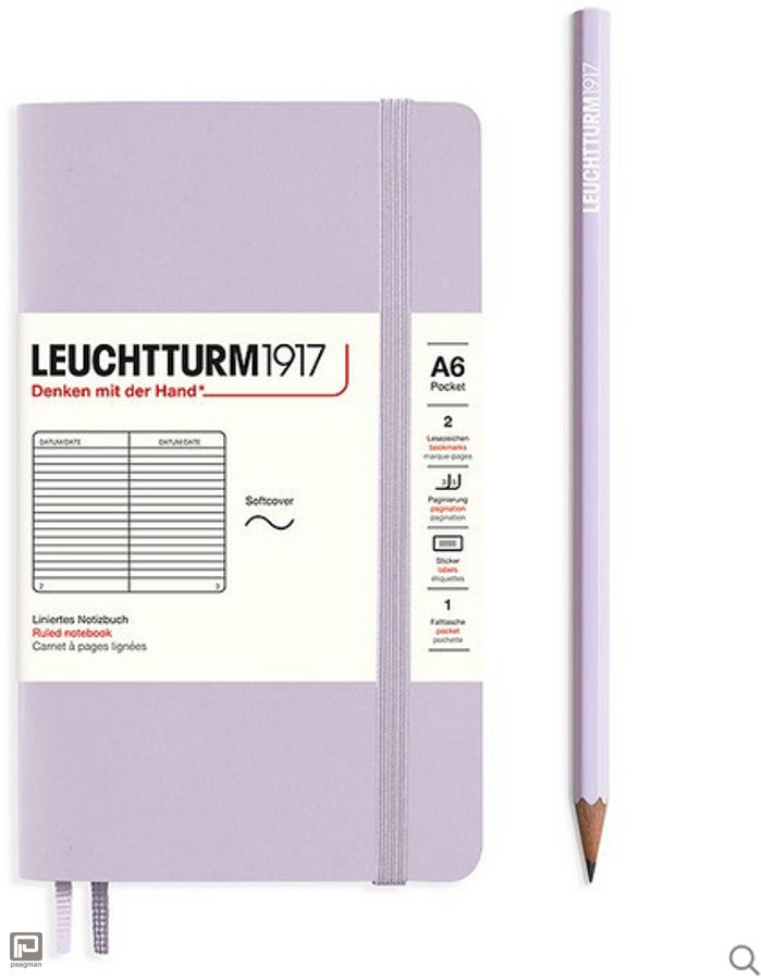 Leuchtturm gelinieerd notitieboekje (A6) softcover