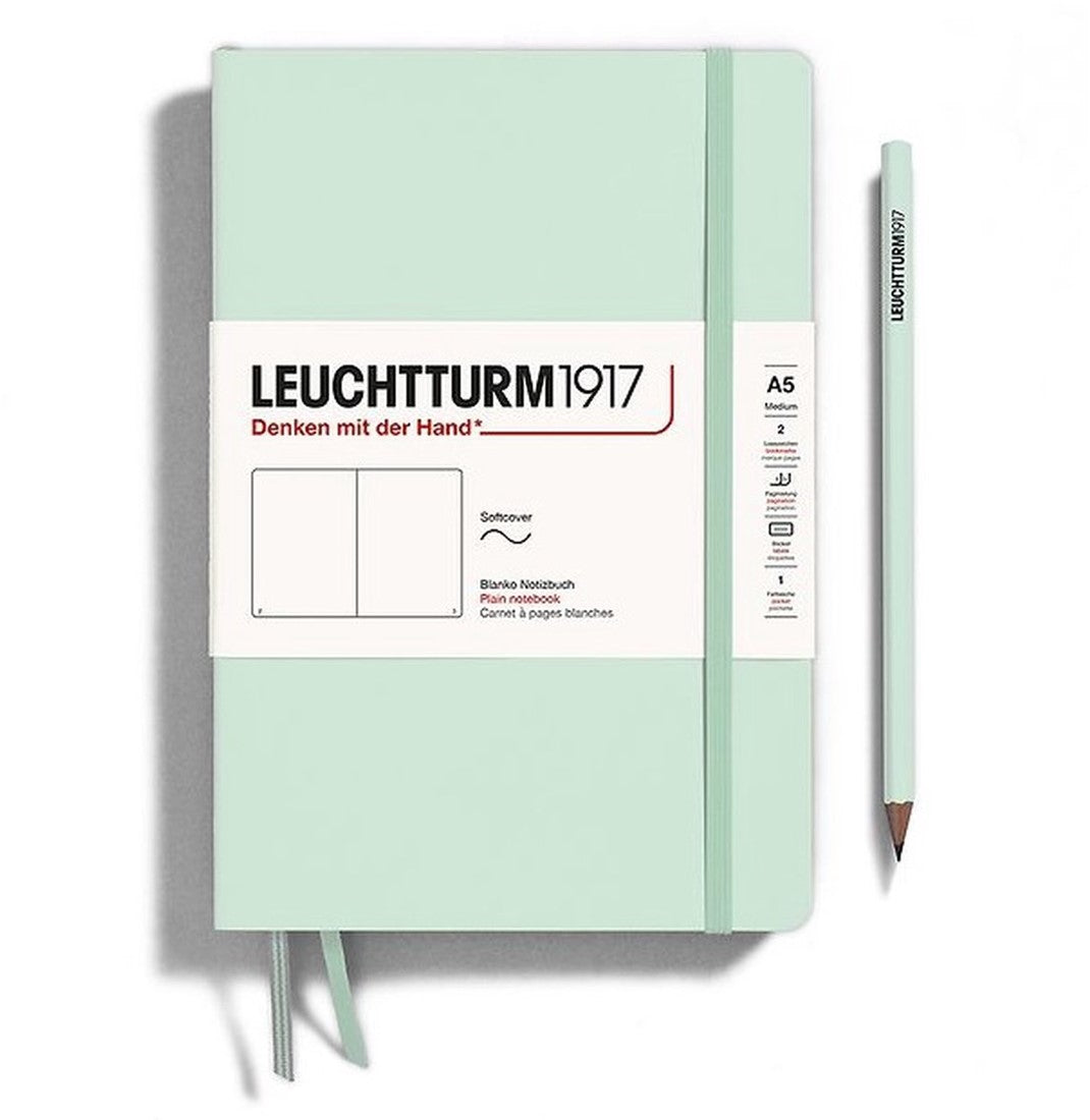 Leuchtturm Notebook Medium (A5) Hardcover Plain