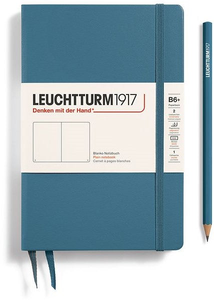 Leuchtturm Notizbuch Hardcover Paperback (B6+) Blanko