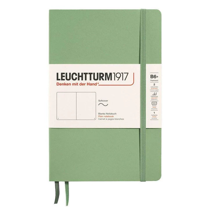 Leuchtturm Notizbuch Blanko Paperback (B6 +) Softcover