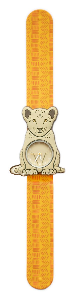 Mava Klaparmband Kids Horloge Dierenmotief 
