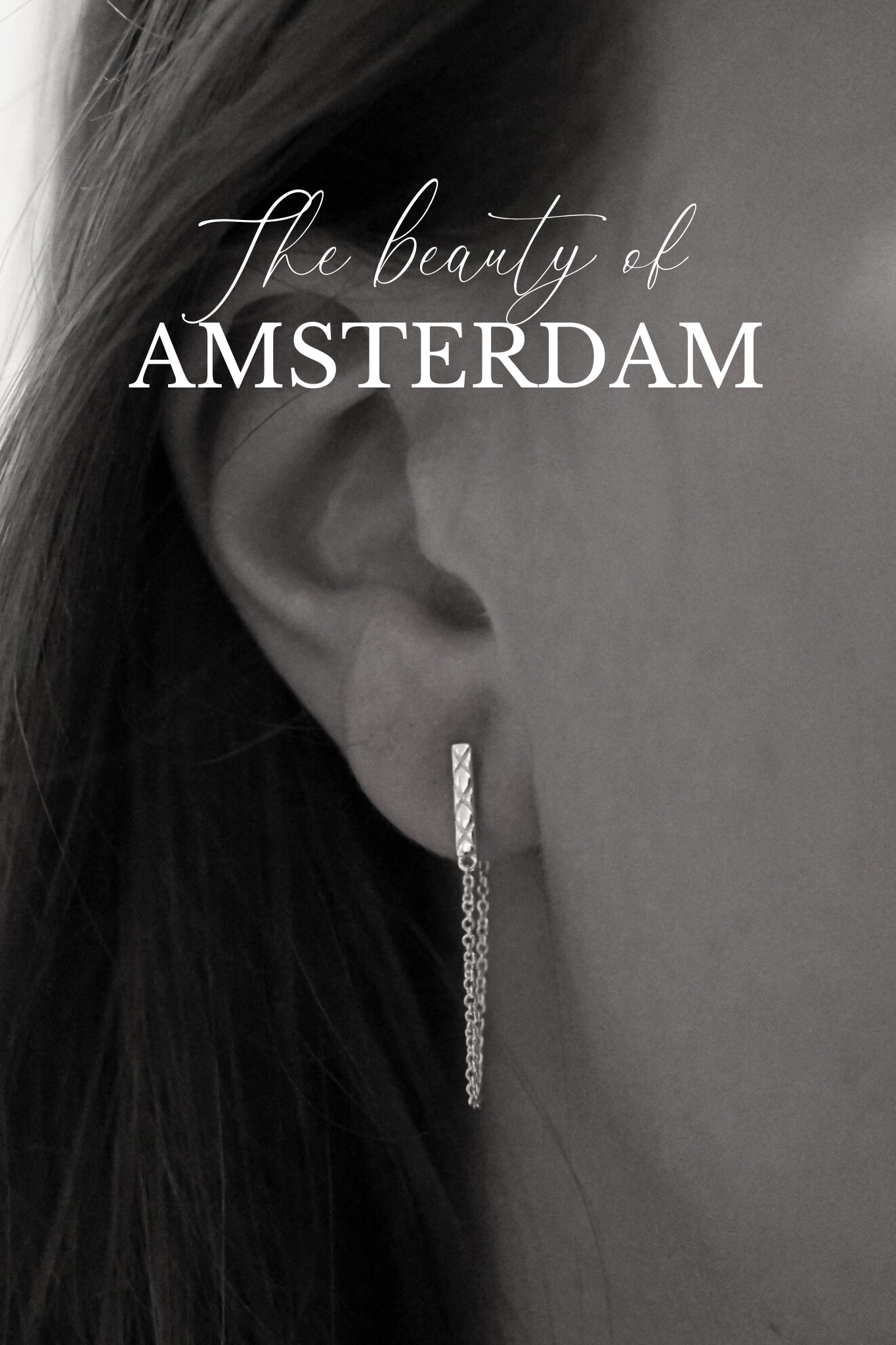 Amsterdam Metropolis Ohrringe Silber