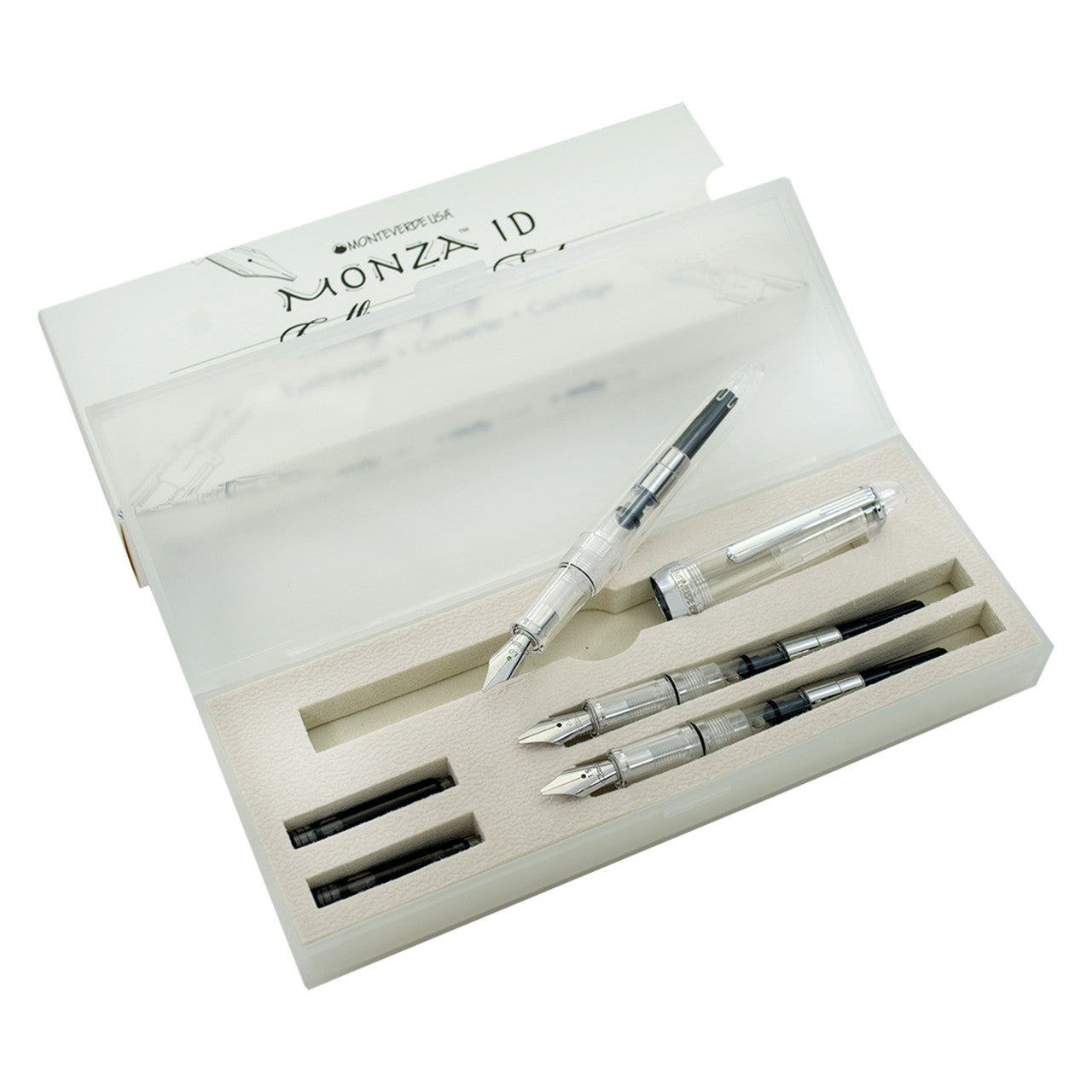 Monteverde Calligraphy Set with ink converters