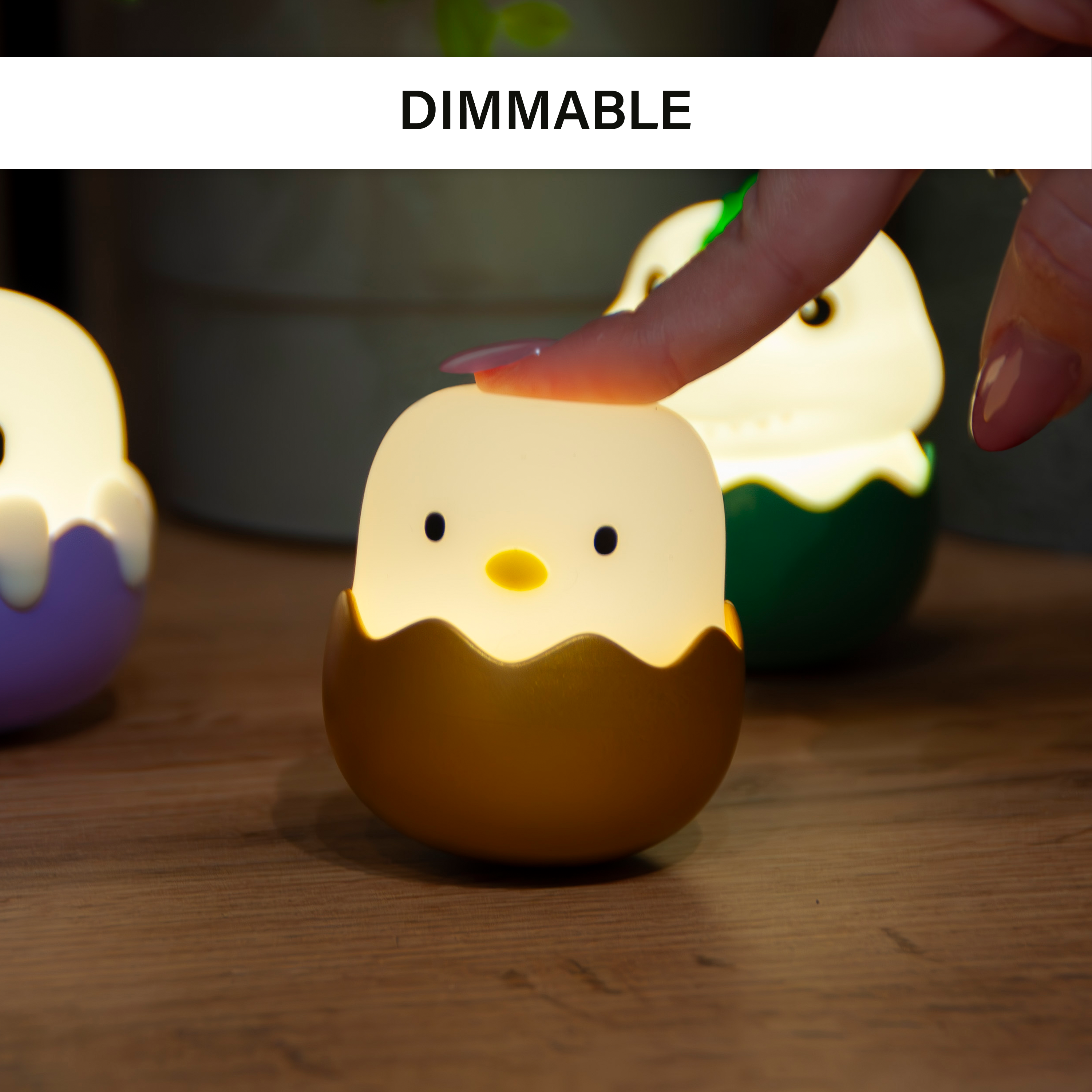 Eggy Nachtlampje Oplaadbaar LED Verrassing