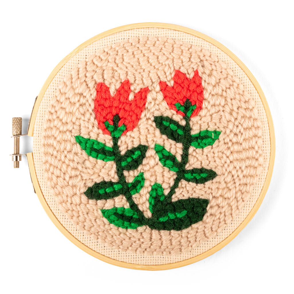 Punch Needle Kit Tulips