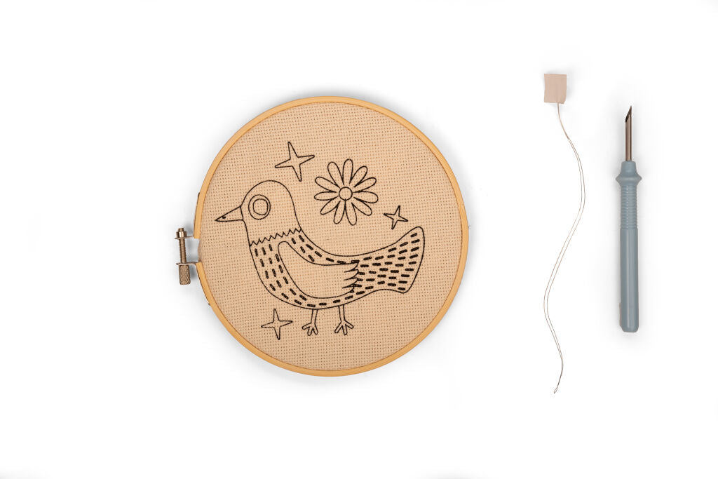 Punch Needle Kit Bird