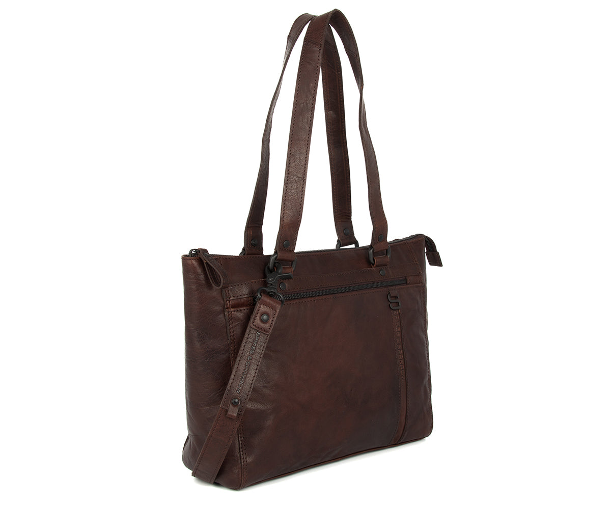 Spikes & Sparrow Leather Shopper M