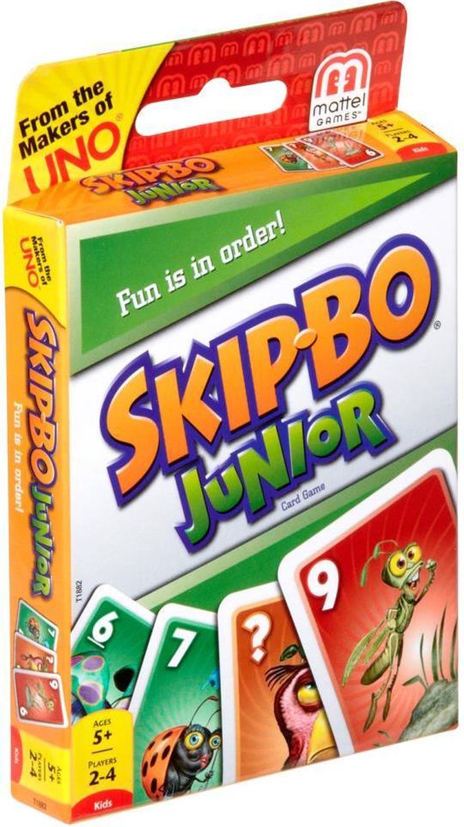 SkipBo Junior Card Game 4+