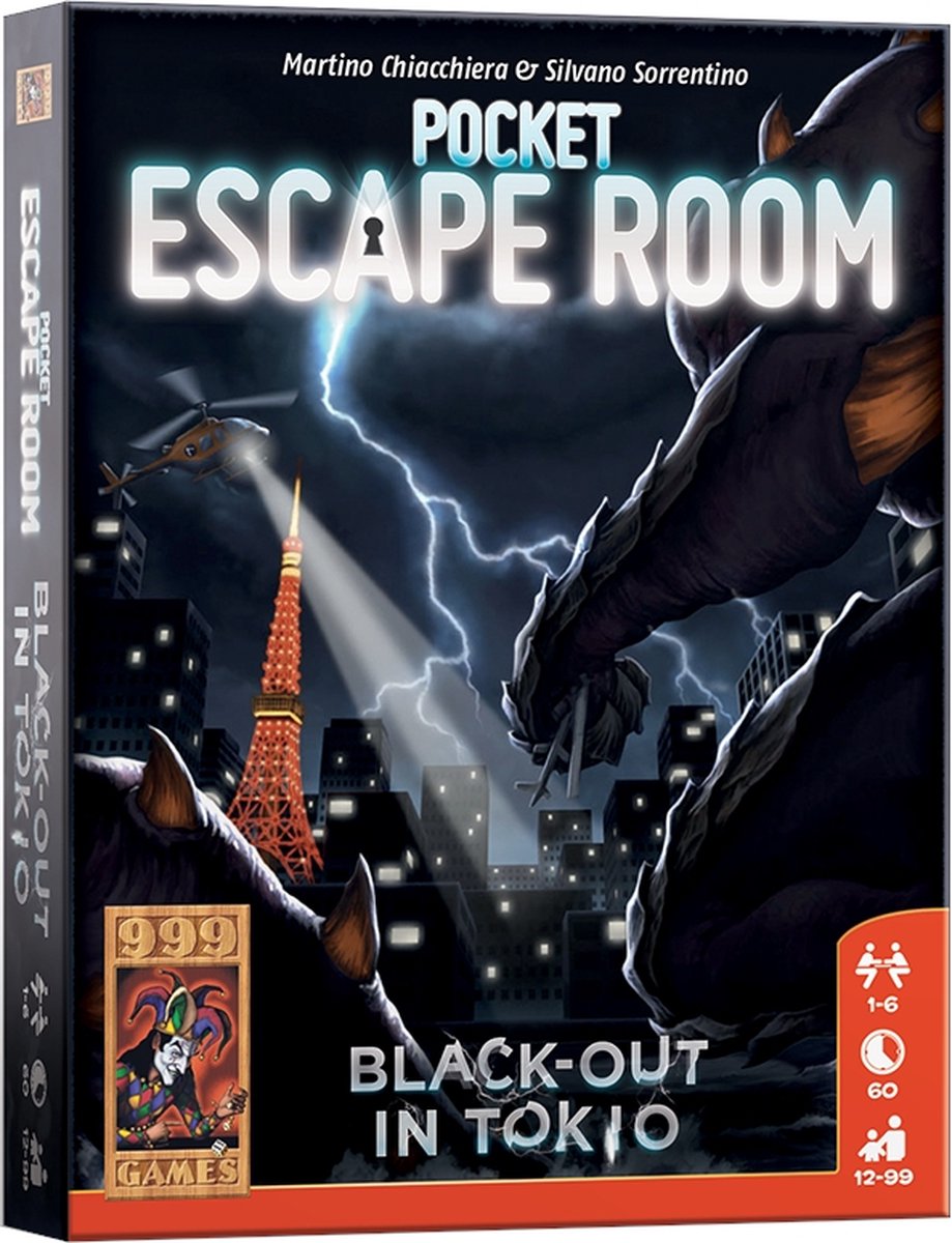 Pocket Escape Room - Black-Out in Tokio