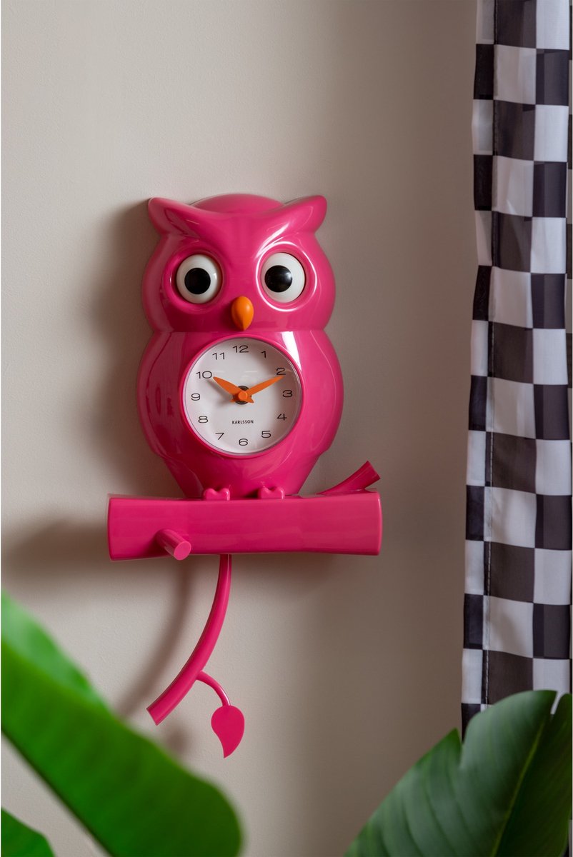 Karlsson Wall Clock Owl