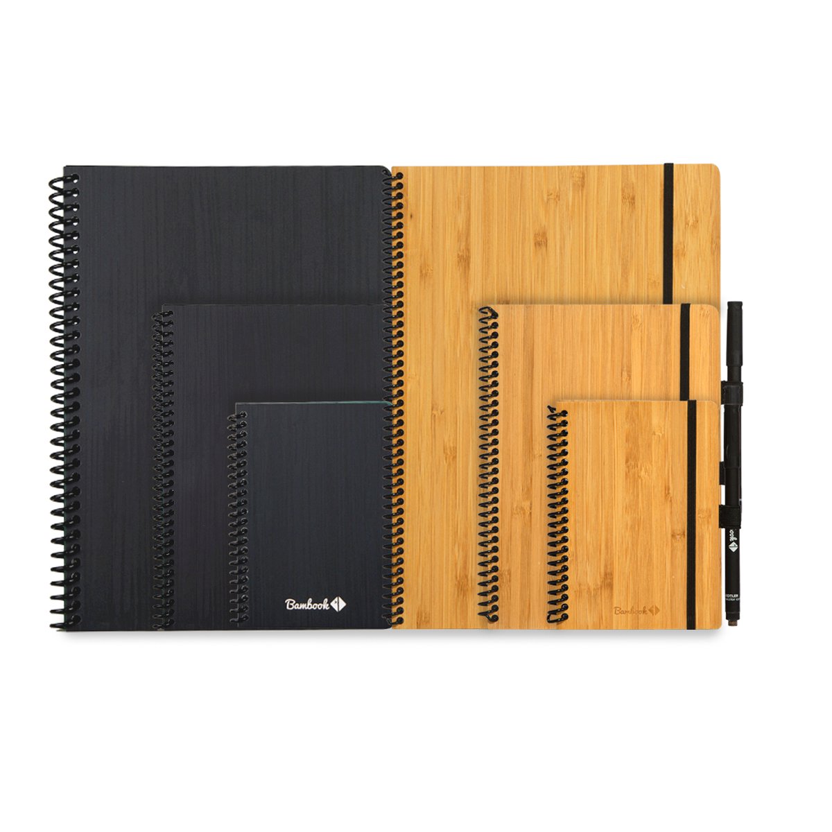 Bambook notitieboekje met harde kaft, A5 gelinieerd