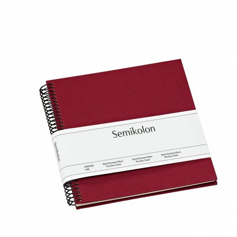 Semikolon Photo Album Spiral Economy Cream Medium