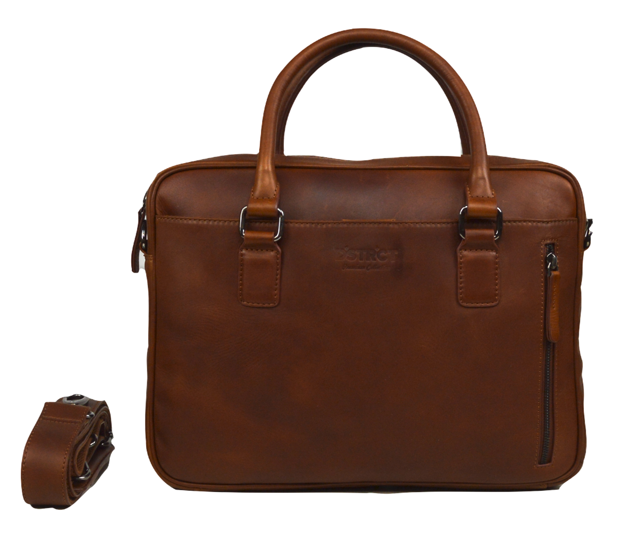 DSTRCT Laptop Leather Bag 14''