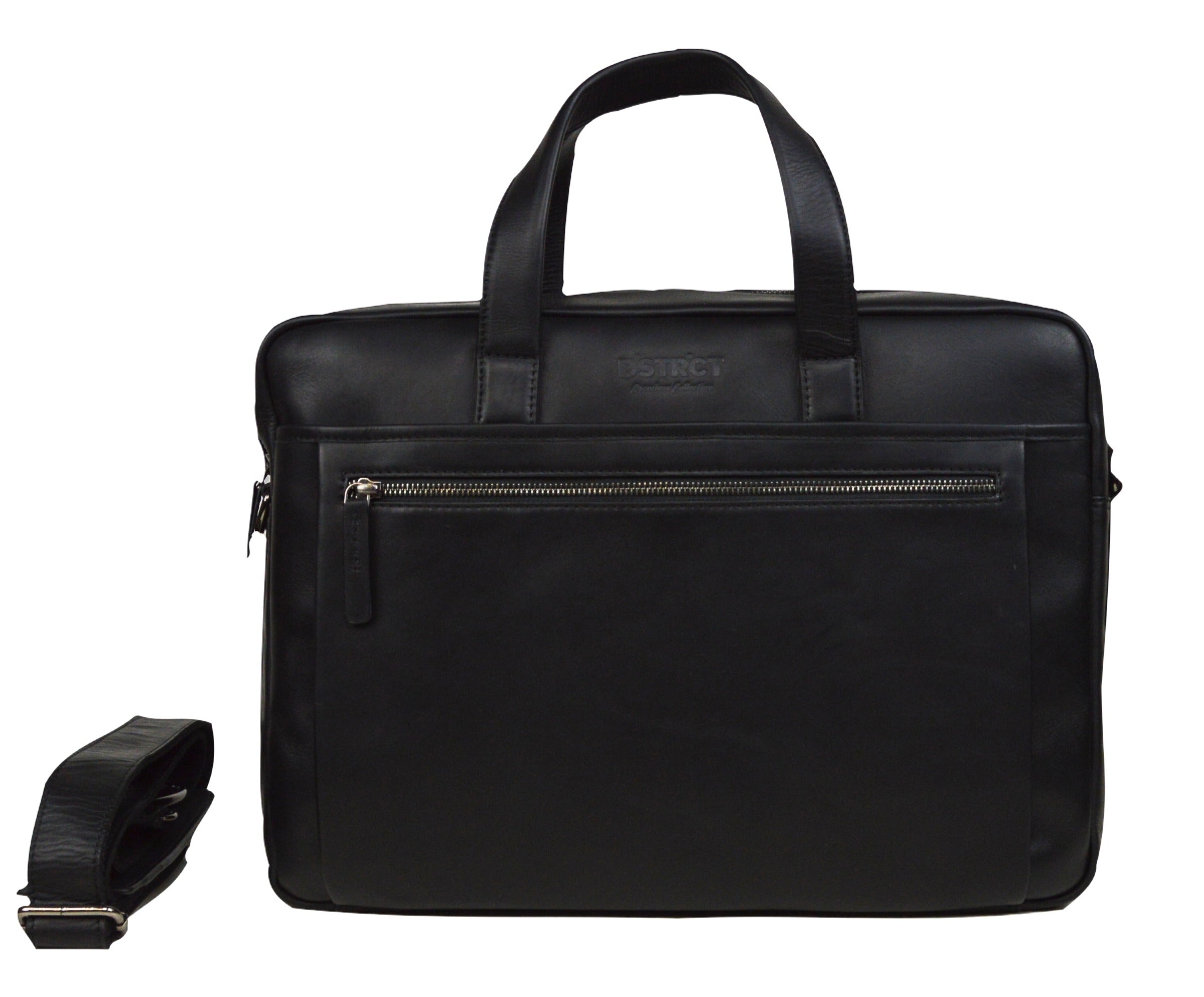 DSTRCT Business Leather Bag Premium 15.6"