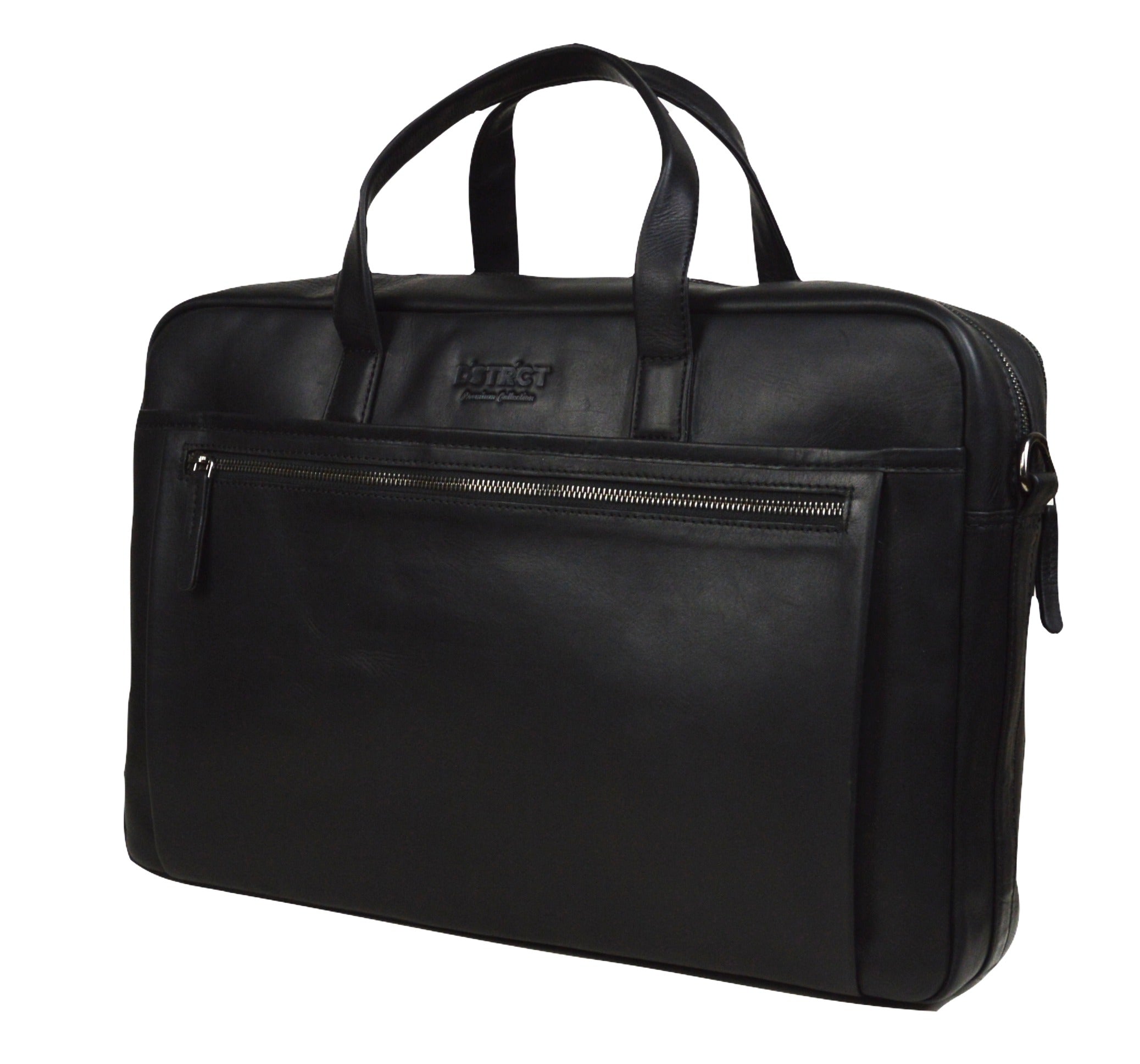 DSTRCT Laptop Leather Bag 17''