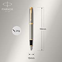 Parker Fountain Pen IM stainless steel GT