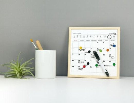 Mini-Whiteboard-Kalender
