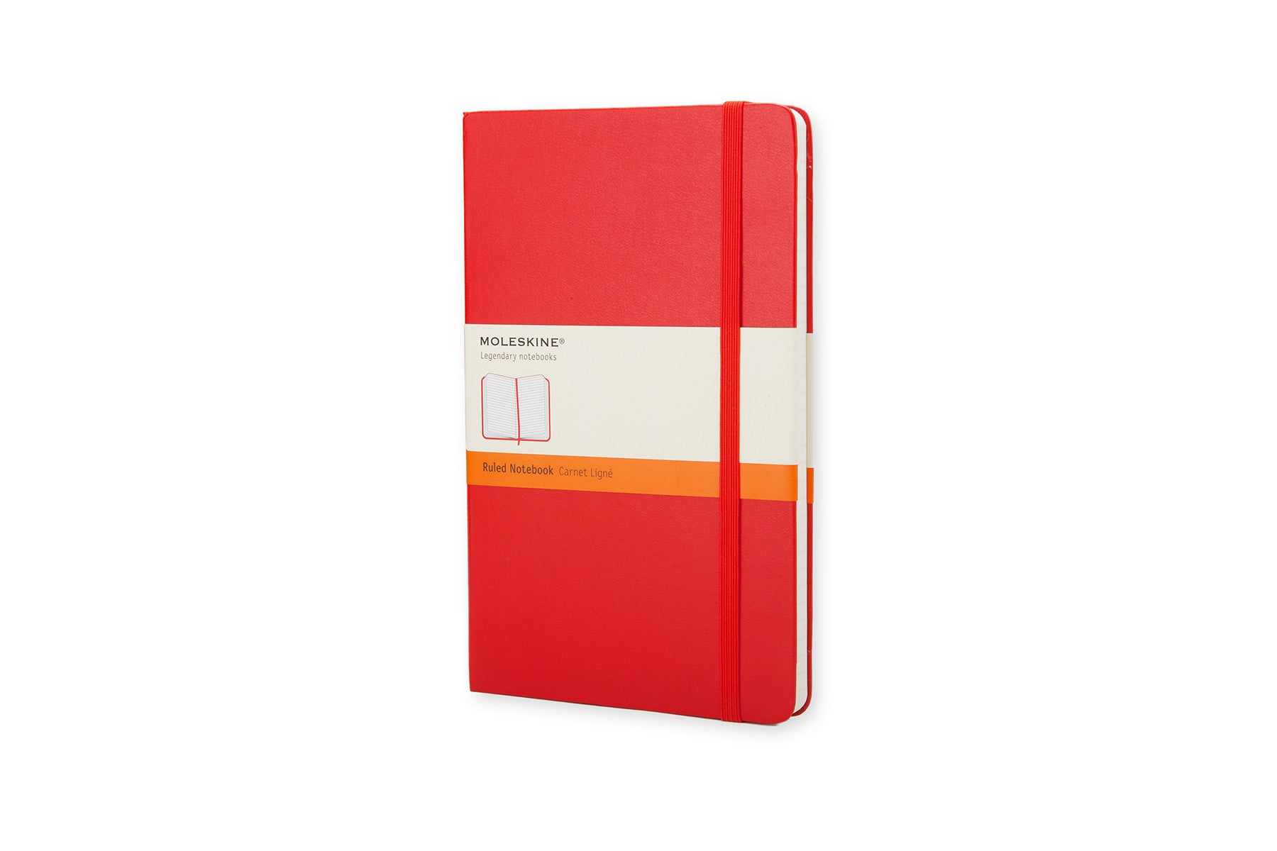 Moleskine notebook hardcover large lined