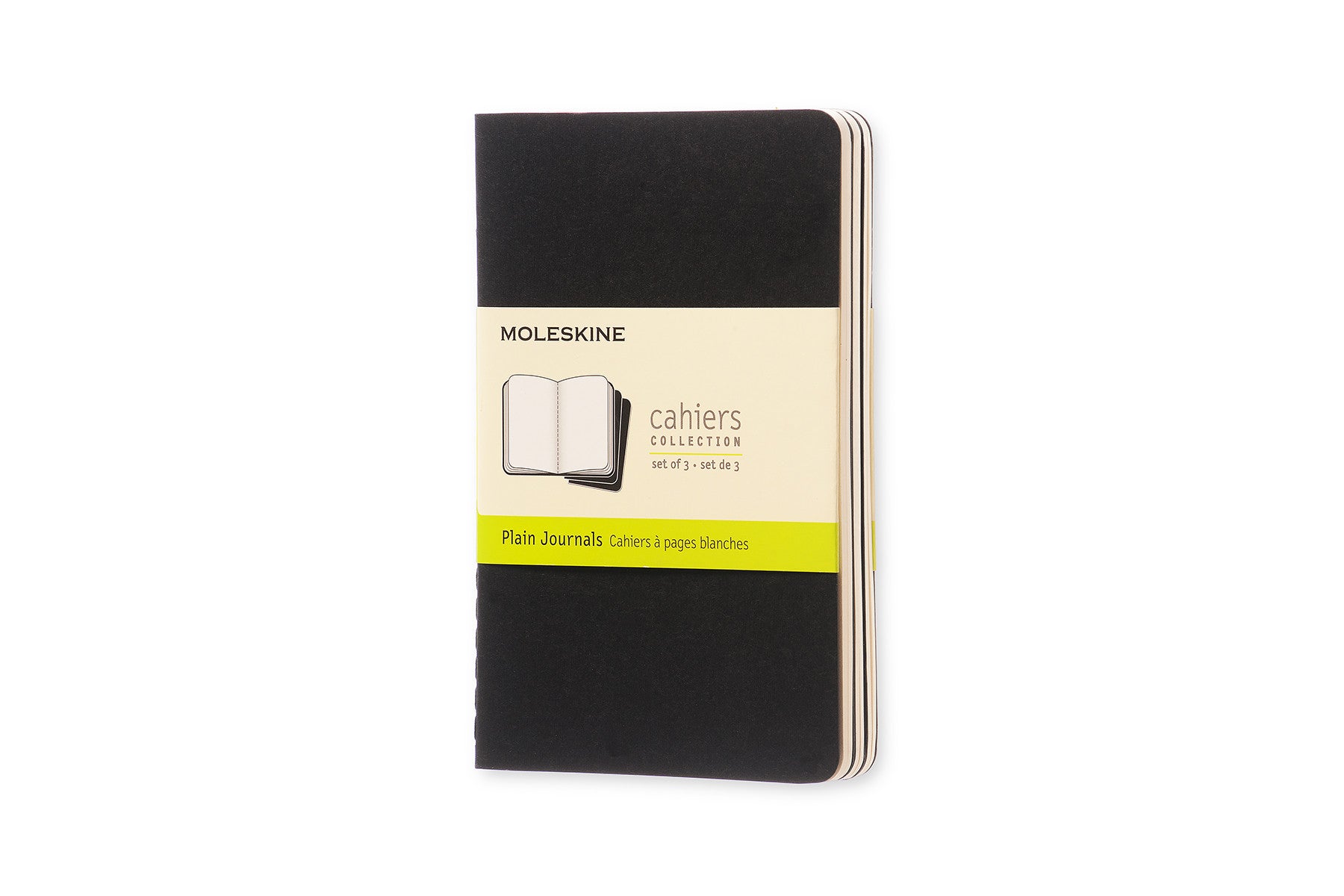 Moleskine notebook cahier pocket plain