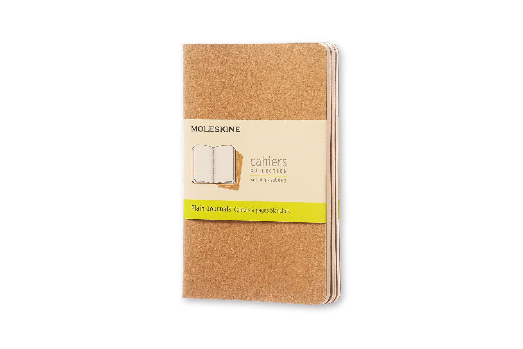 Moleskine notebook cahier pocket plain