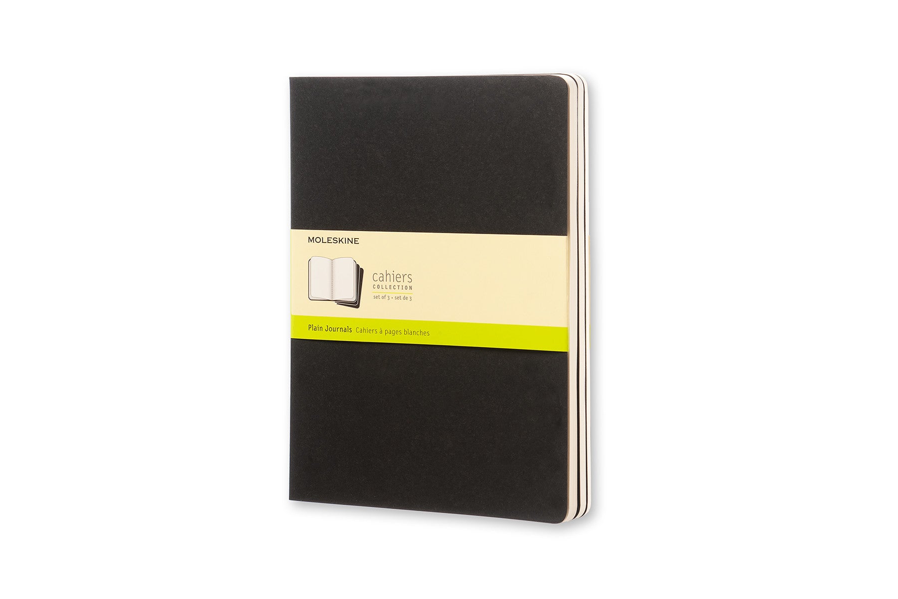 Moleskine notebook cahier x-large plain